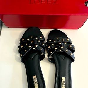 Jennifer Lopez slides size 9 new with box